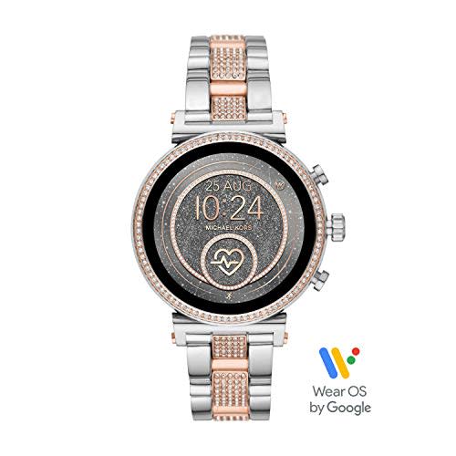 ladies michael kors access bluetooth wearos sofie smartwatch mkt5041