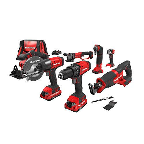 Craftsman V20 7-Tool Cordless Drill 