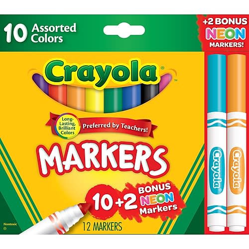 Crayola Supertips 50 Office Depot 2025