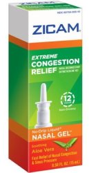 Zicam aloe gel