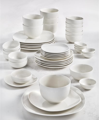 Tabletops Unlimited Inspiration by Denmark 42pc Ceramic Dinnerware Set for $45 + free shipping