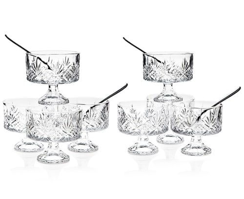 Godinger Dublin 16-Piece Crystal Trifle Bowl Set for $14 + free shipping w/ $25