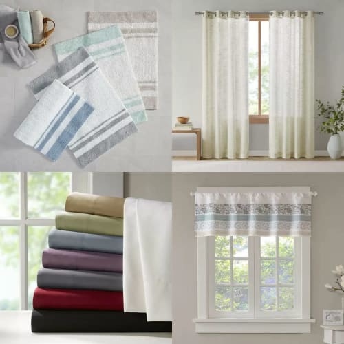 Madison Park Bedding & Curtains at eBay: Up to 60% off + free shipping