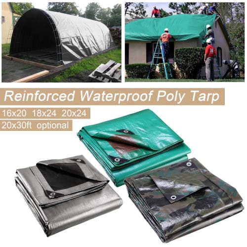 Reinforced Car/ Boat/ Tent Tarpaulin from $8 + free shipping