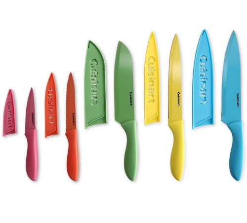 Cuisinart 10-Piece Ceramic-Coated Cutlery Set for $15 + free shipping w/ $25