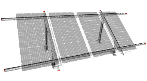 Eco-Worthy Solar Panel Adjustable Mounting Bracket System for $150 + free shipping