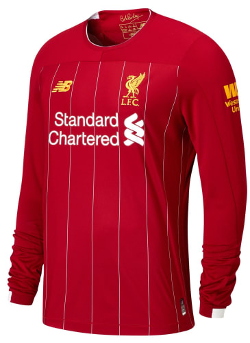 New Balance Men's Liverpool FC Home 19/20 Jersey for $30 + free shipping