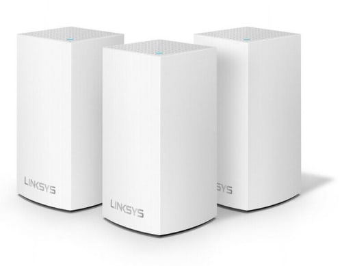 Certified Refurb Linksys Velop AC3900 Dual-Band Intelligent Mesh WiFi System 3-Pack for $85 + free shipping