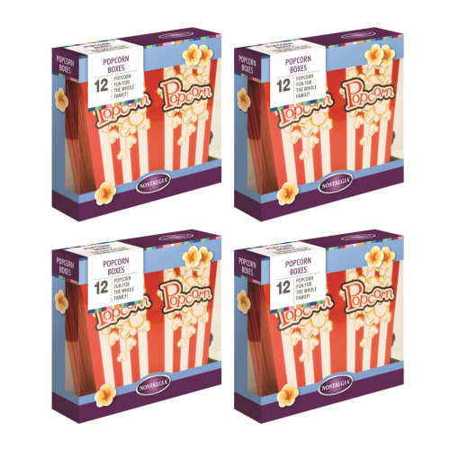 Nostalgia Popcorn Boxes 48-Pack for $17 + free shipping