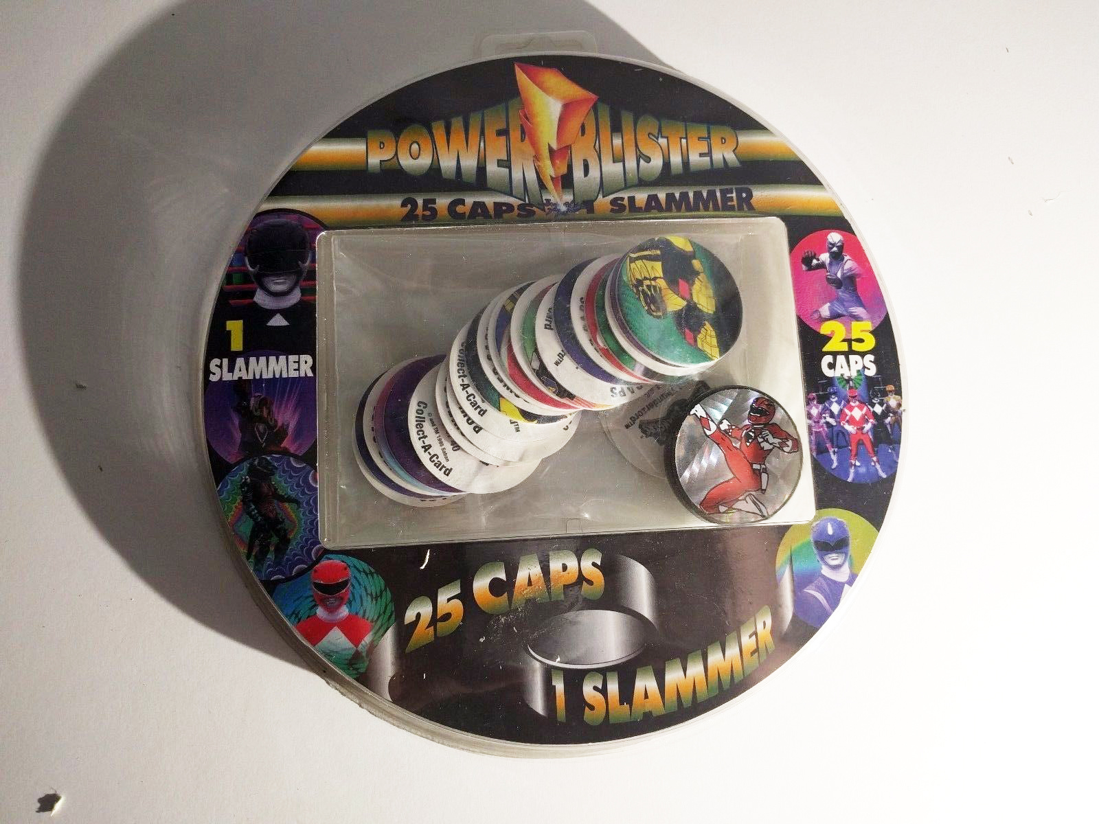 Power Rangers milk caps